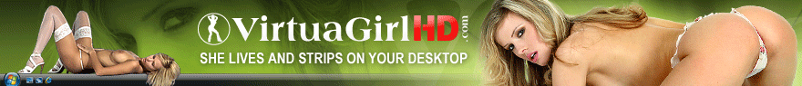 High Definition Nude Strippers Shake their Tits and Ass on VirtuaGirl HD Desktops