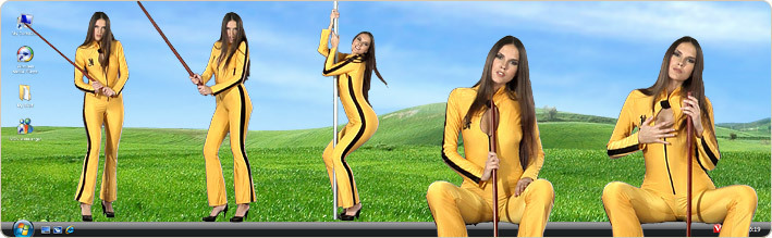 Porn Model Deny Strips in VirtualGirl's Kill Phil Stripper Desktop