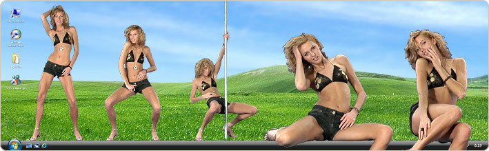 Porn Model Jewel Strips in VirtualGirl's Secret Lagoon Stripper Desktop