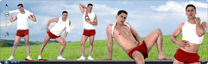 Download VirtualGuy Stripper Desktop Software to See Gay Model Karlos Armandes Strip in Red Line