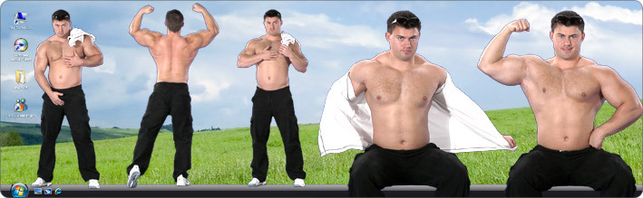 Download VirtualGuy Stripper Desktop Software to See Gay Model Tomas Mach Strip in Break