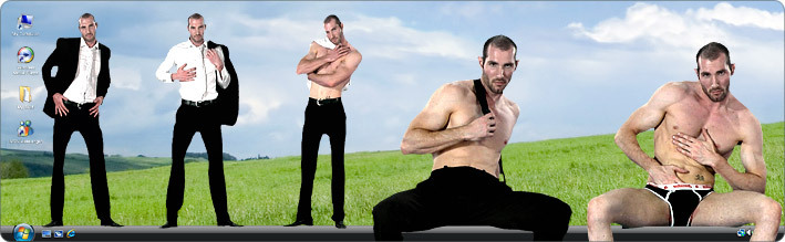 Download VirtualGuy Stripper Desktop Software to See Gay Model Jonathan Strip in Cocktail