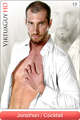 Handsome Male Model Jonathan Does a Hot Gay Striptease in Cocktail