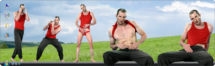 Download VirtualGuy Stripper Desktop Software to See Gay Model Jonathan Strip in Ring