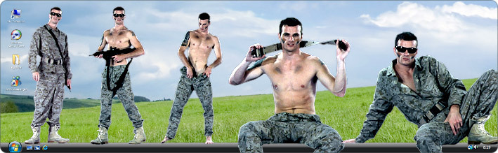 Download VirtualGuy Stripper Desktop Software to See Gay Model Eros Strip in Special Ops