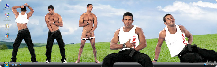 Download VirtualGuy Stripper Desktop Software to See Gay Model Oracio Strip in Big Stick