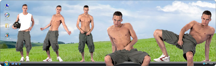 Download VirtualGuy Stripper Desktop Software to See Gay Model Matt Phillipe Strip in Boy Next Door