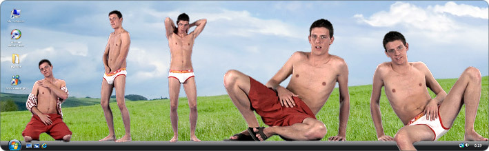 Download VirtualGuy Stripper Desktop Software to See Gay Model Adam Zarsky Strip in Weekend Play
