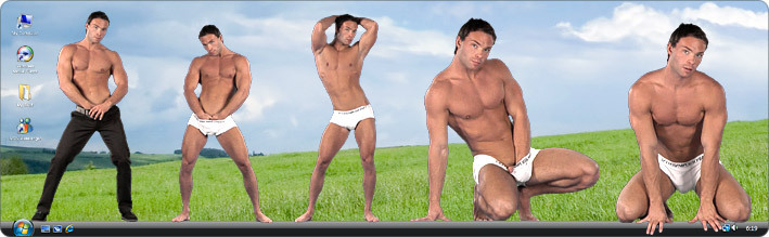 Download VirtualGuy Stripper Desktop Software to See Gay Model Peter Strip in Clean Cut