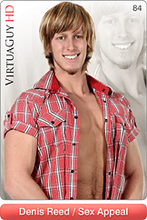 Handsome Male Model Denis Reed Does a Hot Gay Striptease in Sex Appeal